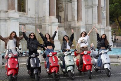 Rome: Lizzie McGuire Experience with Vespa Tour - Starting at Via del Colosseo: easy meet-up, quick launch