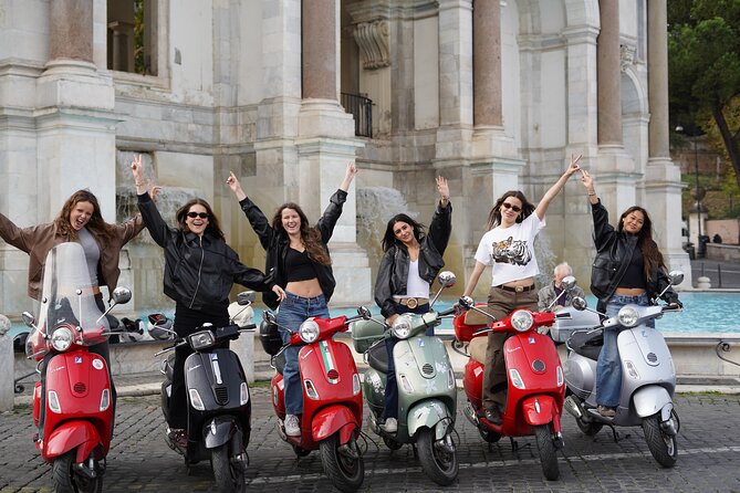 Rome: Lizzie McGuire Experience with Vespa Tour - Starting at Via del Colosseo: easy meet-up, quick launch