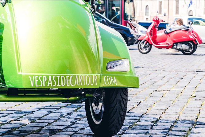 Rome Morning Vespa Sidecar Tour in Rome with Cappuccino - Meeting at Piazza della Repubblica and getting set up