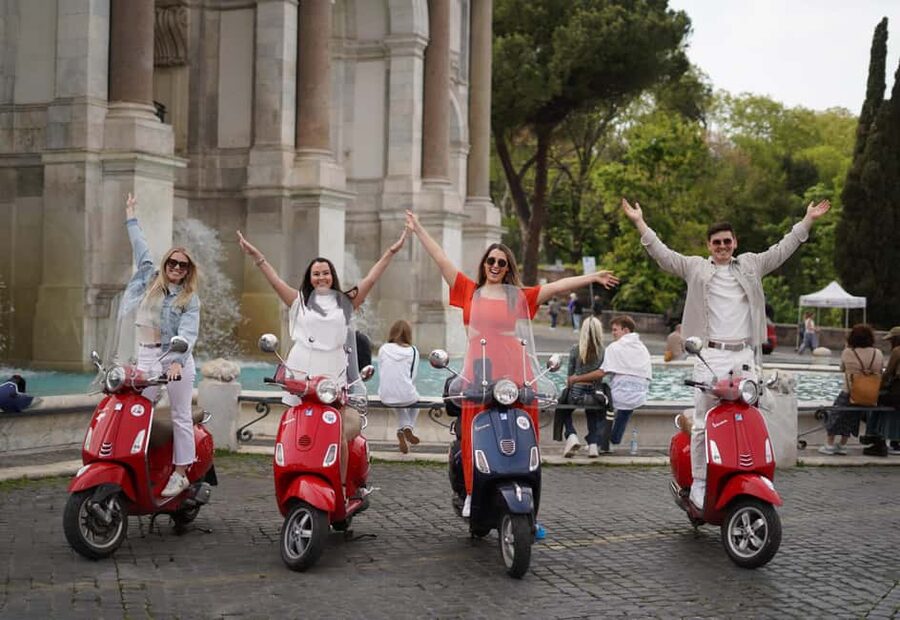 Rome: Photography Service by Vespa Scooter - Start at Via del Colosseo: meeting point to helmet on
