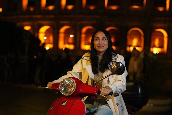 Rome Private Vespa Tour Pick-up from Hotel - Terrazza del Gianicolo: Vatican-Edge Views and Sunset Energy