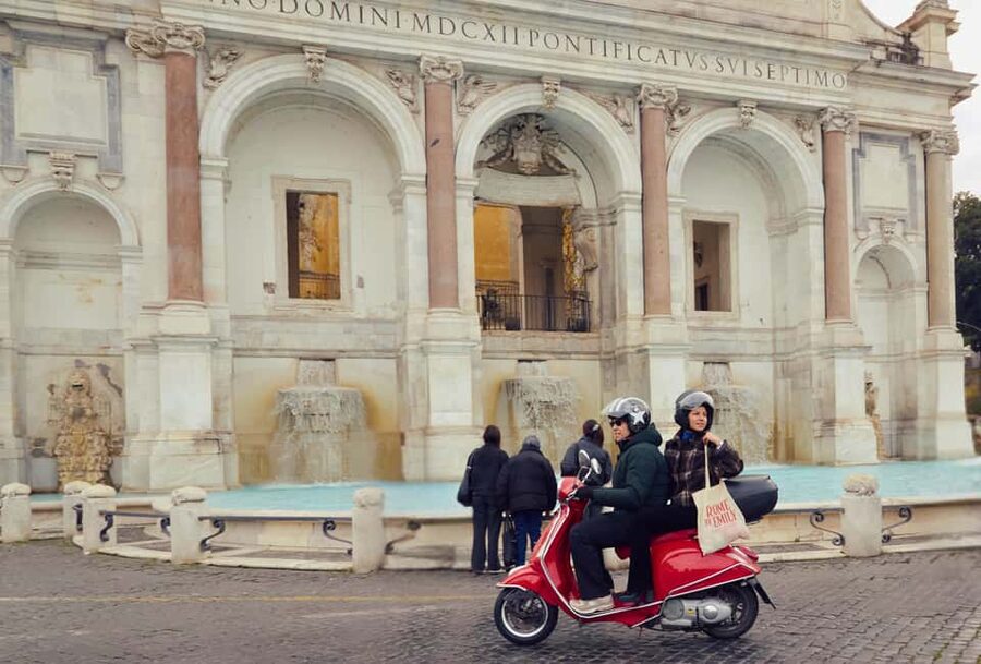 Rome: The Official Emily in Paris Vespa Tour with Pastry - Finishing in the Jewish Ghetto: Polaroid moments to close the story