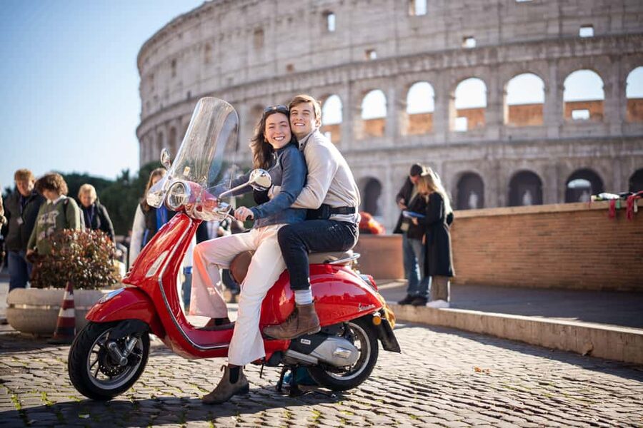 Rome: Vespa Photo Tour with City Center Pickup - Key highlights worth paying attention to