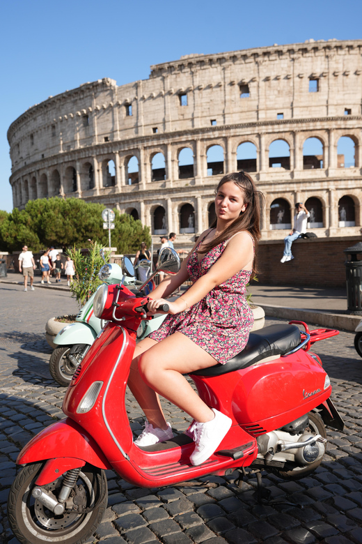 Rome: Vespa Photo Tour with Historic City Highlights - Circus Maximus and the route through old Rome streets