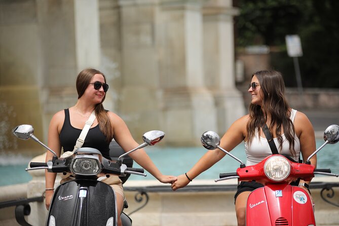 Rome Vespa Photography Service - Giardino degli Aranci and a Trastevere ride-by: classic views, quick stops
