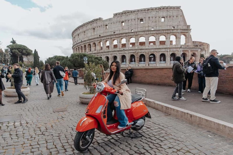 Rome: Vespa Ride in the Streets with Photography - The Magic Starts at Caffè Roma, Not a Random Corner