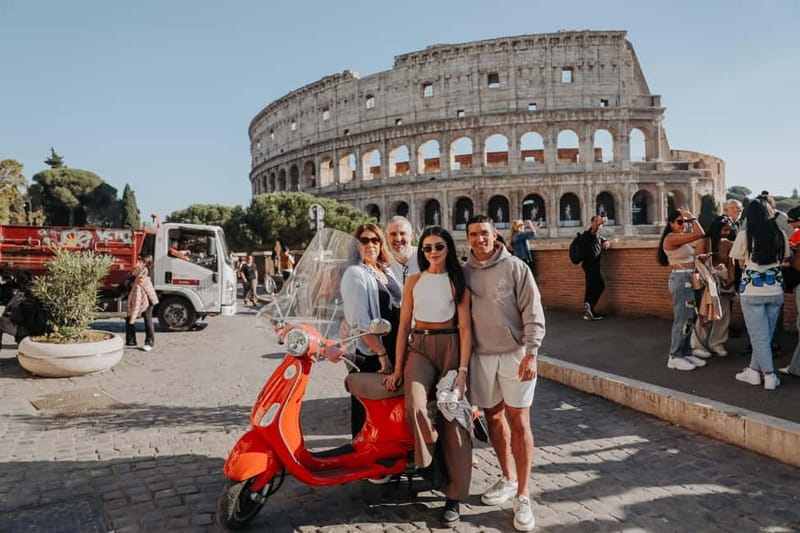 Rome: Vespa Ride in the Streets with Photography - How the Ride Works: You’re Moving, Posing, and Passing Sights
