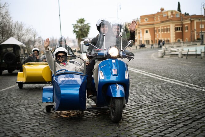 Rome Vespa Sidecar Food Tour with Local Tastings - Stop 3: Giardino degli Aranci (Orange Tree Garden) for Aventine Views