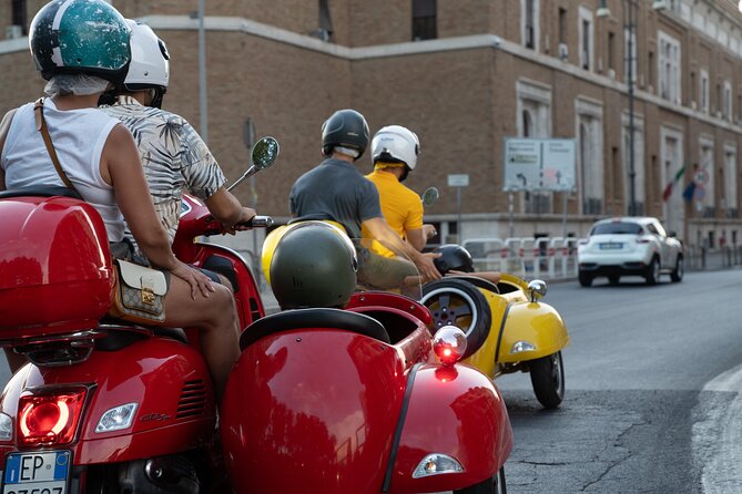 Rome Vespa Sidecar Tour — 90-Minute City Highlights Tour - Stop 2: Villa Borghese Pinchos and Skyline Views