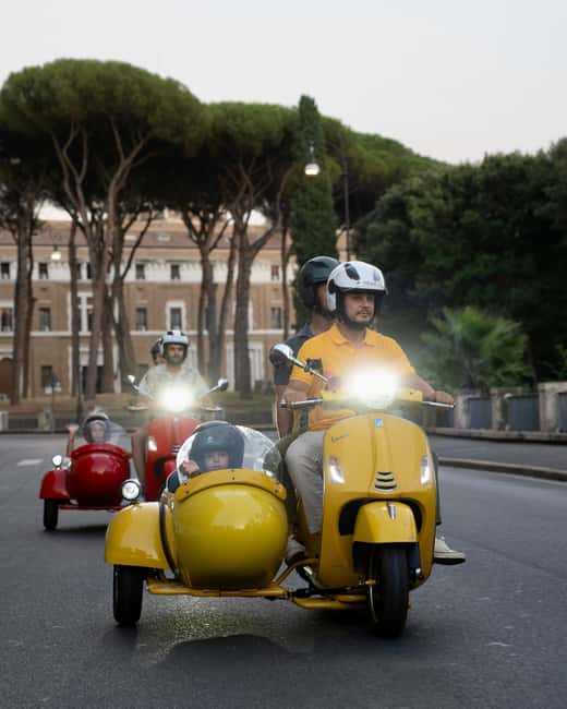 Rome Vespa Sidecar Tour: 90-Minute Panoramic Experience - Starting at Piazza di San Pantaleo: Easy Getting-In, Quick Momentum