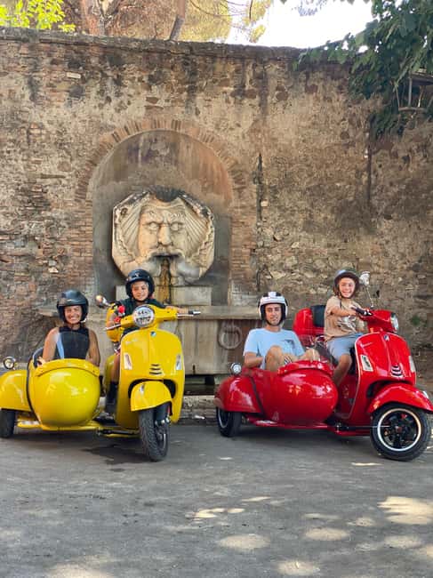 Rome Vespa Sidecar Tour: 90-Minute Panoramic Experience - The Ride Past Rome’s Big Names: What You See Without Walking for Miles
