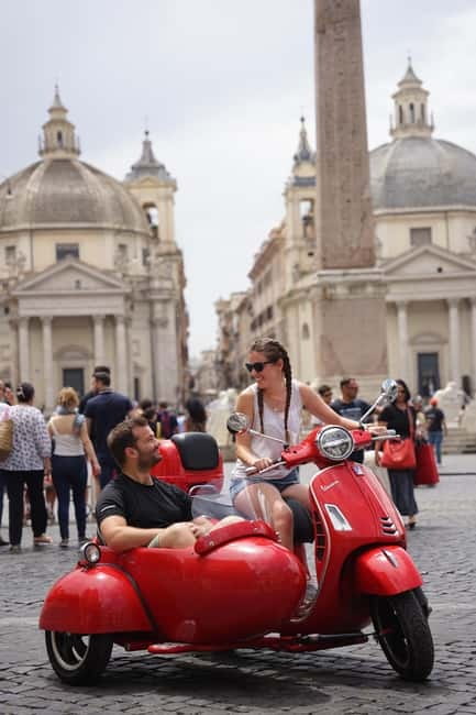 Rome Vespa Sidecar Tour: 90-Minute Panoramic Experience - Price and Logistics: What $88 Really Buys You