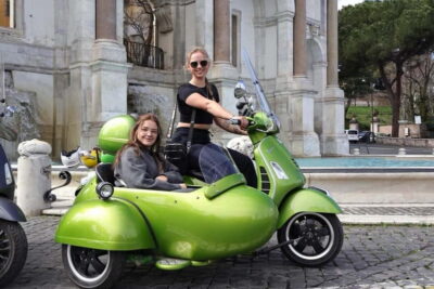 Rome: Vespa Sidecar Tour with Hotel Transfers & Gelato - Pickup, drop-off, and the small-group vibe (up to 10 riders)