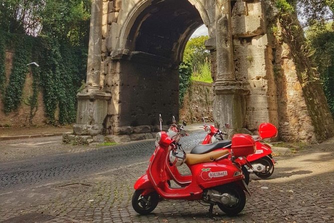 Rome Vespa Small Group Sightseeing Tour, 3 Hour Experience - Stop 2: Appia Antica Regional Park and the ancient road feel