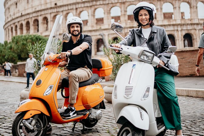 Rome Vespa Small Group Tour with Photoshoot - Stop 3: Roseto Comunale near Aventine Hill