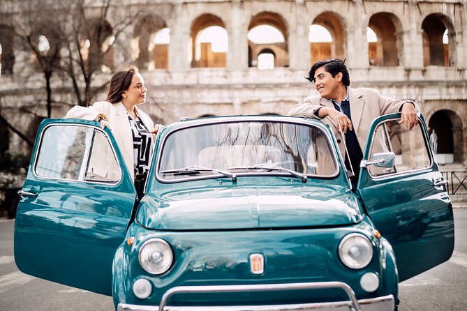 Rome Vespa Small Group Tour with Photoshoot - Stop 5: Tempio di Ercole Vincitore in the Forum Boarium area