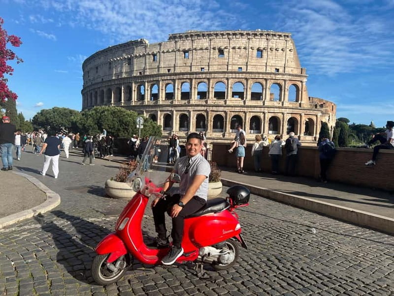 Rome: Vespa Tour with Hidden Gems and Driver - Castel Sant’Angelo From Afar: Why the Distance Works