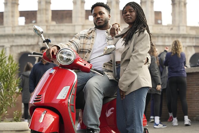 Rome Vespa Tour with Professional Photoshoot - Castel Sant’Angelo pass-by: seeing Rome’s drama without the extra wait