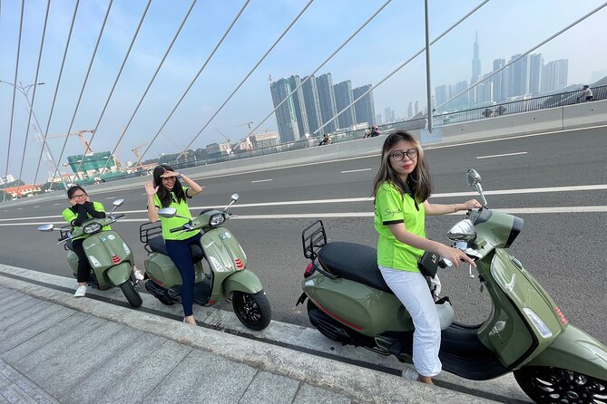 Saigon Night Street Food and Craft Beer Tour by Vespa Scooter - Craft beer stops: rooftop vibes, two-style pours, and local seafood