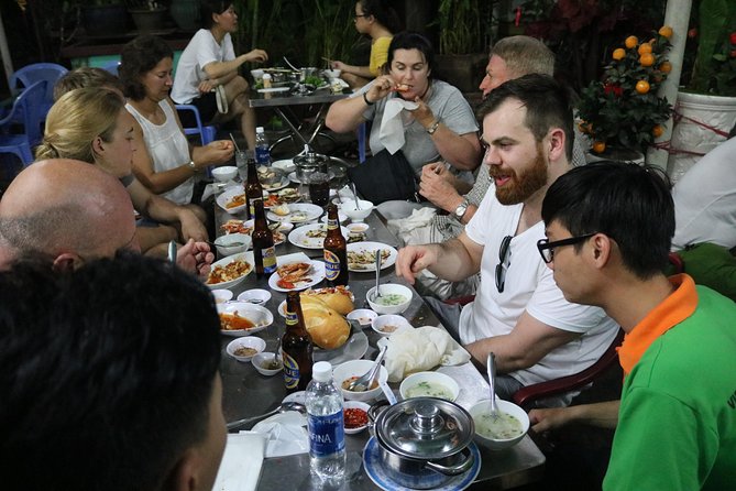 Saigon Vespa By Night Street Food Tour 4,5 Hours - Finishing at an evening music bar where the young crowd shows up