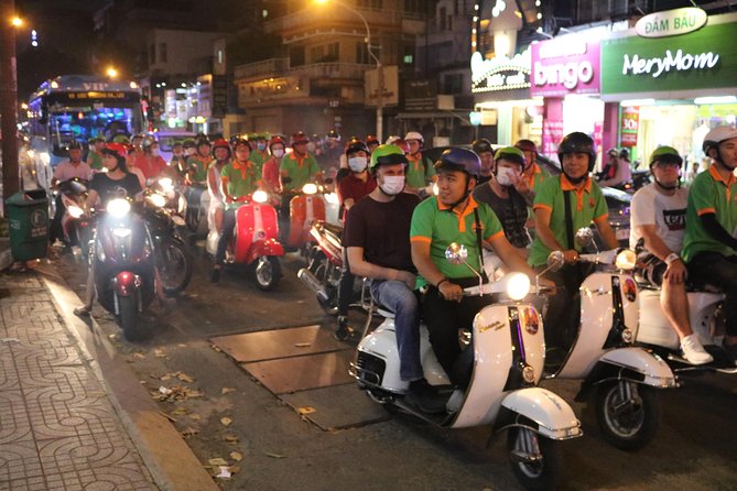 Saigon Vespa By Night Street Food Tour 4,5 Hours - Pickup offered, and why that matters in Quận 1