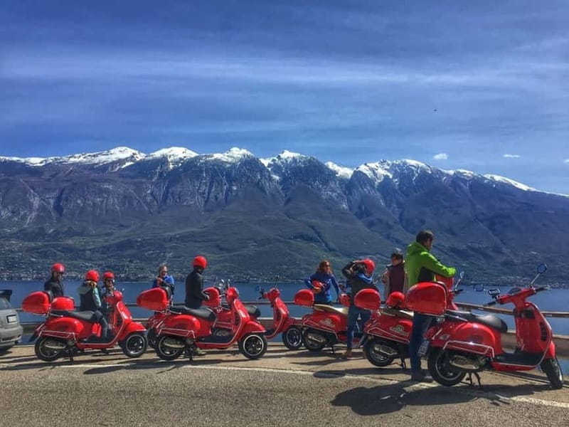 Salò: Lake Garda self-guided Vespa tour - High Viewpoint Moments: That 300+ Meter Perspective