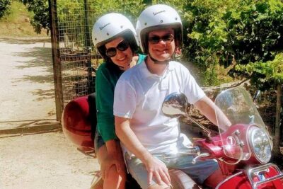 Savour The Flavors Of Corfu Vespa Scooter Tour - Agios Mathaios olive oil tour with The Governor producers