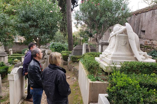 Secret Rome by Vespa private Tour - The Non-Catholic Cemetery: Where Rome Gets Unexpected