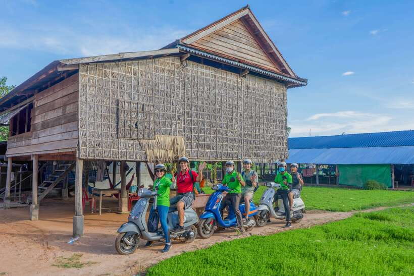 Siem Reap Countryside Sunset Vespa Tour or Tuk Tuk - Hotel Pickup and the “Start Moving” Advantage