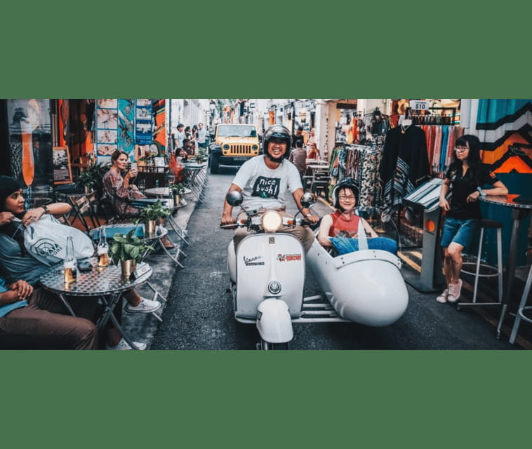 Singapore: Kampong Glam & Civic District Vespa Sidecar Ride - Kampong Glam by Sidecar: what the ride feels like
