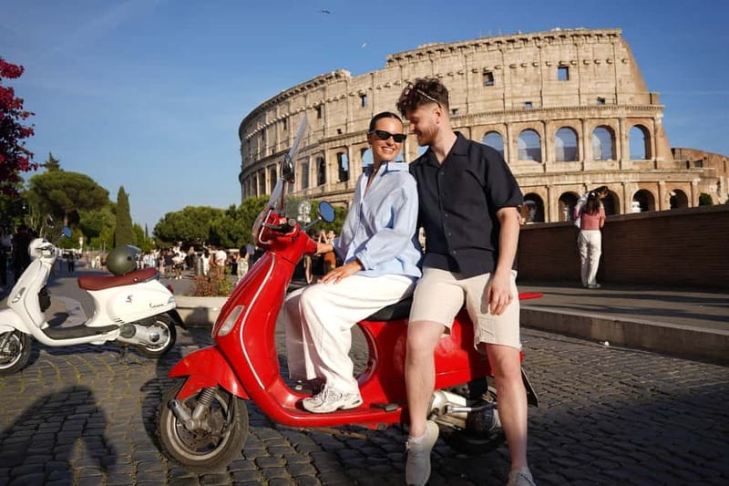 Taste, Explore, Capture-All inclusive Vespa Tour in Rome - A 1.5-hour Vespa ride that feels local (and not stressful)
