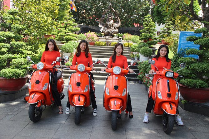 The Insider's Saigon With Female Ao Dai Riders Vespa 4,5 Hours - Lunch at a Local Restaurant: Where the Tour Stops Being Sightseeing