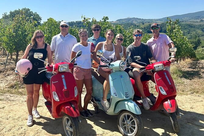 Tuscany Sunset Vespa tour with Dinner at a Chianti Winery - From Florence at 1:30 pm: the flow that keeps the day from feeling rushed