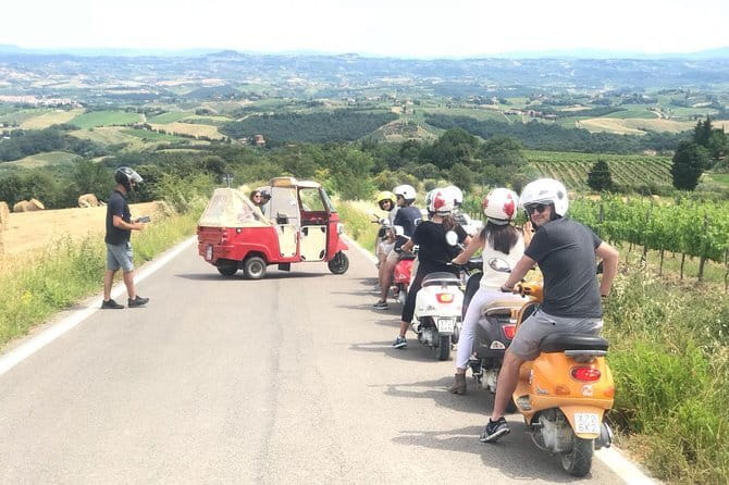 Tuscany Vespa Tour from Florence with Wine Tasting - From Florence to the Vespa start: plan for the transfer
