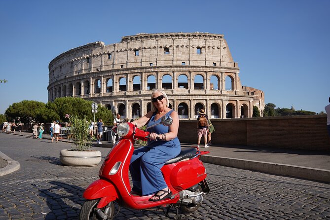 Vespa Experience in Rome– We Pick You Up Directly from Your Hotel - Optional Gelato Upgrade for a Classic Rome Pause