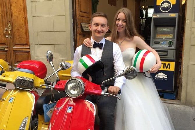 Vespa Motorcycle rental in Florence - Starting Point: Your Vespa Pickup Near Florence Station