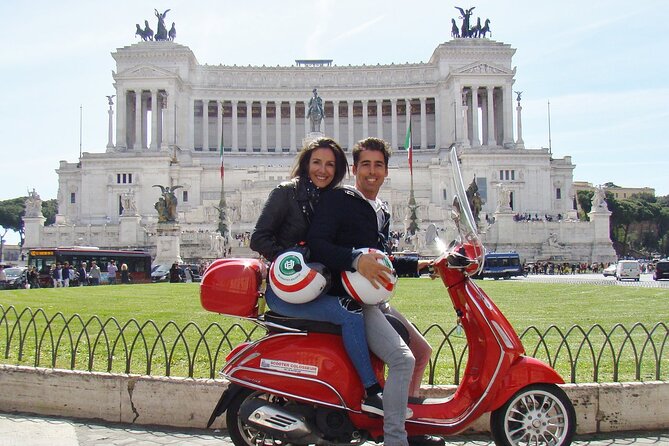 Vespa Primavera 125 cc Rental at Rome 24 ore - Insurance and limits: what you are covered for, and what you still need to watch