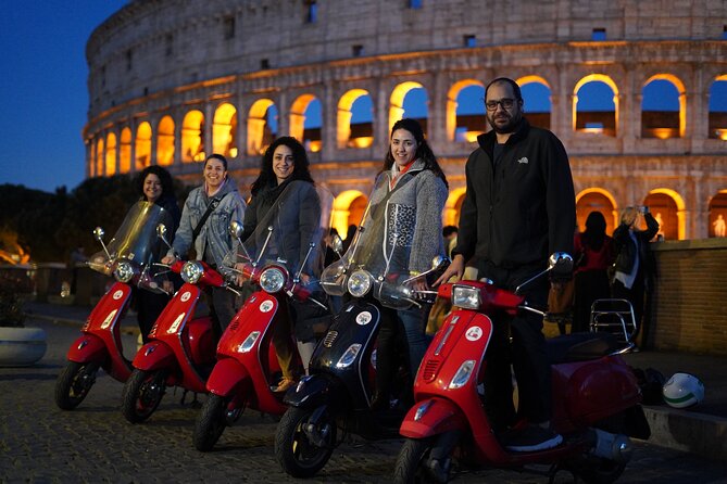 Vespa Scooter Night Tour in Rome with Professional Photographer - Pantheon at Night: When the Lighting Gets Personal