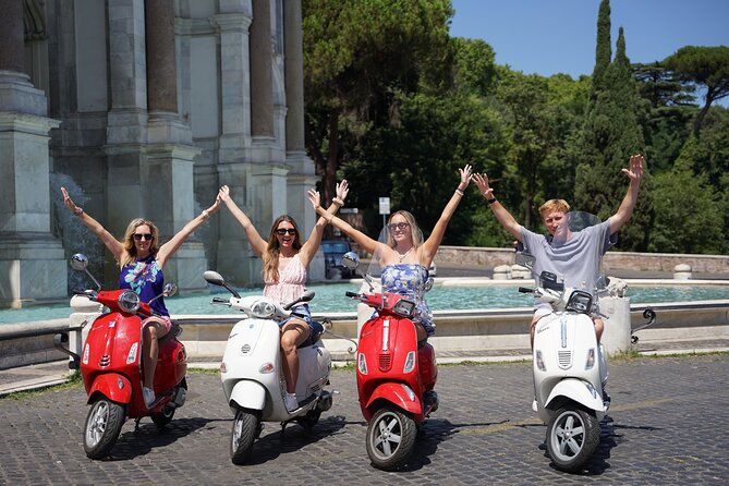 Vespa Scooter Tour in Rome with Professional Photographer - A fast, photo-forward way to see Rome by Vespa