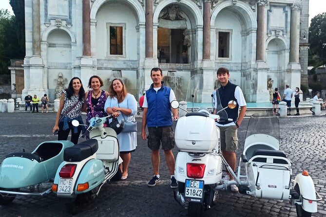 Vespa Sidecar Tour at Day/Night with Pickup - What the shared sidecar setup feels like (and how to pick your seat)