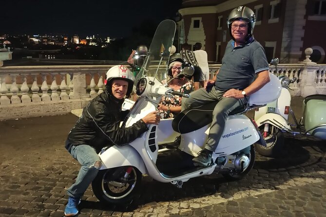 Vespa Sidecar Tour By Night with Pickup - The route in plain English: what each stop feels like