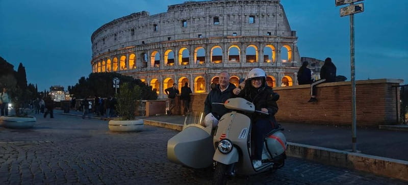Vespa Sidecar Tour: Express Highlights of Rome - Key highlights you’ll feel right away