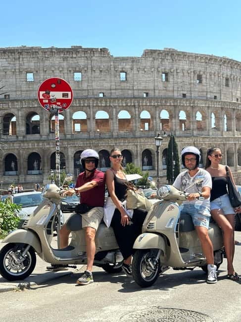 Vespa Sidecar Tour: Express Highlights of Rome - Comfort, safety, and getting in and out quickly