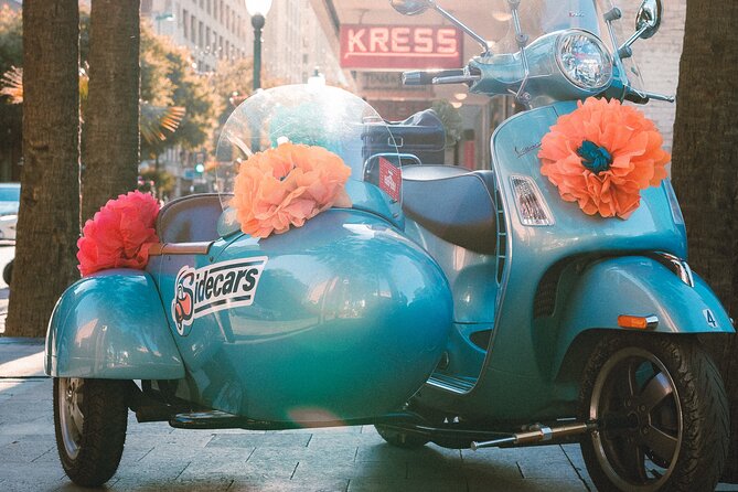 VESPA SiDECAR Tour in San Antonio with Tacos - Why a Vespa and Sidecar Tour Makes San Antonio Click