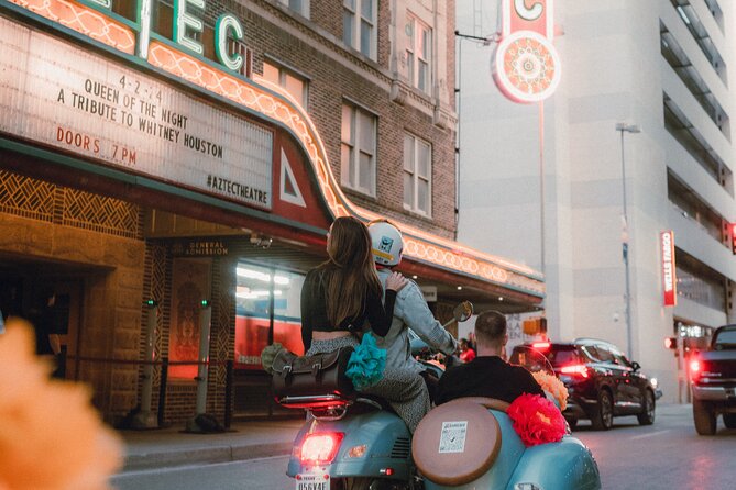 VESPA SiDECAR Tour in San Antonio with Tacos - Tacos on the Route: More Than a Snack Break