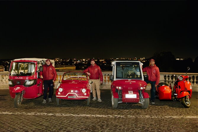 Vespa Sidecar Tour: Rome by Night - Piazza Venezia and the Monumental Crossroads