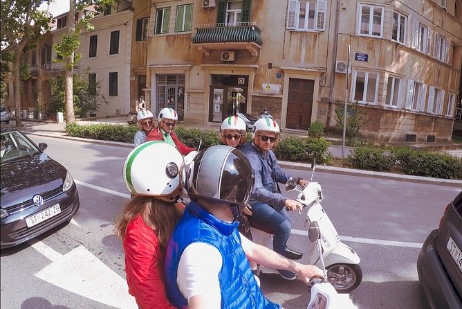 Vespa sightseeing tour & rental - Meet Split on two wheels - Meeting at Poljana kneza Trpimira 1 and getting suited up