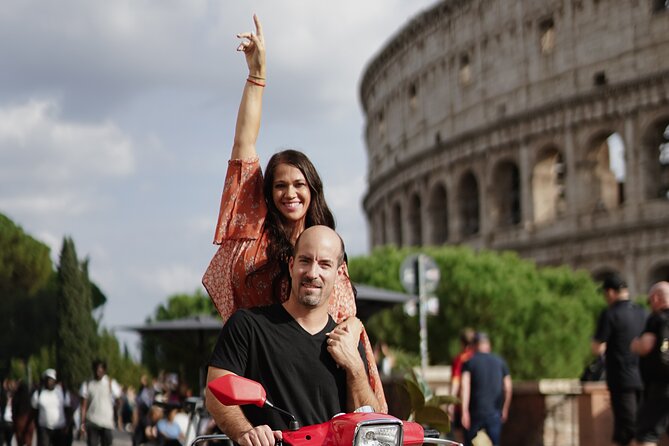 Vespa Tour Guided by Local in Rome - Colosseum Area Stop: See the Icon Without the Ticket Hassle