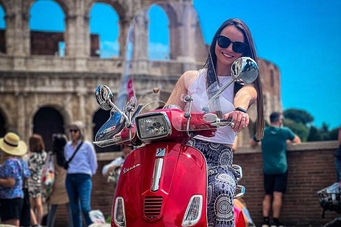 Vespa Tour Guided by Local in Rome - Basilica di Santa Sabina: Colorful Marble and the Orange-Tree Story