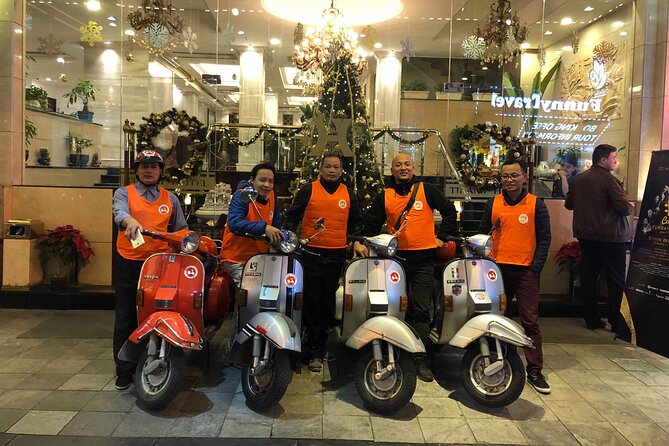 Vespa Tour HANOI BACK STREETS: FOOD+LOCAL LIFE+CULTURE & FUN - Stop 1 at St. Joseph’s Cathedral: first photos, then real neighborhood mode